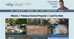 Desktop Screenshot of mountainvalleyland.com